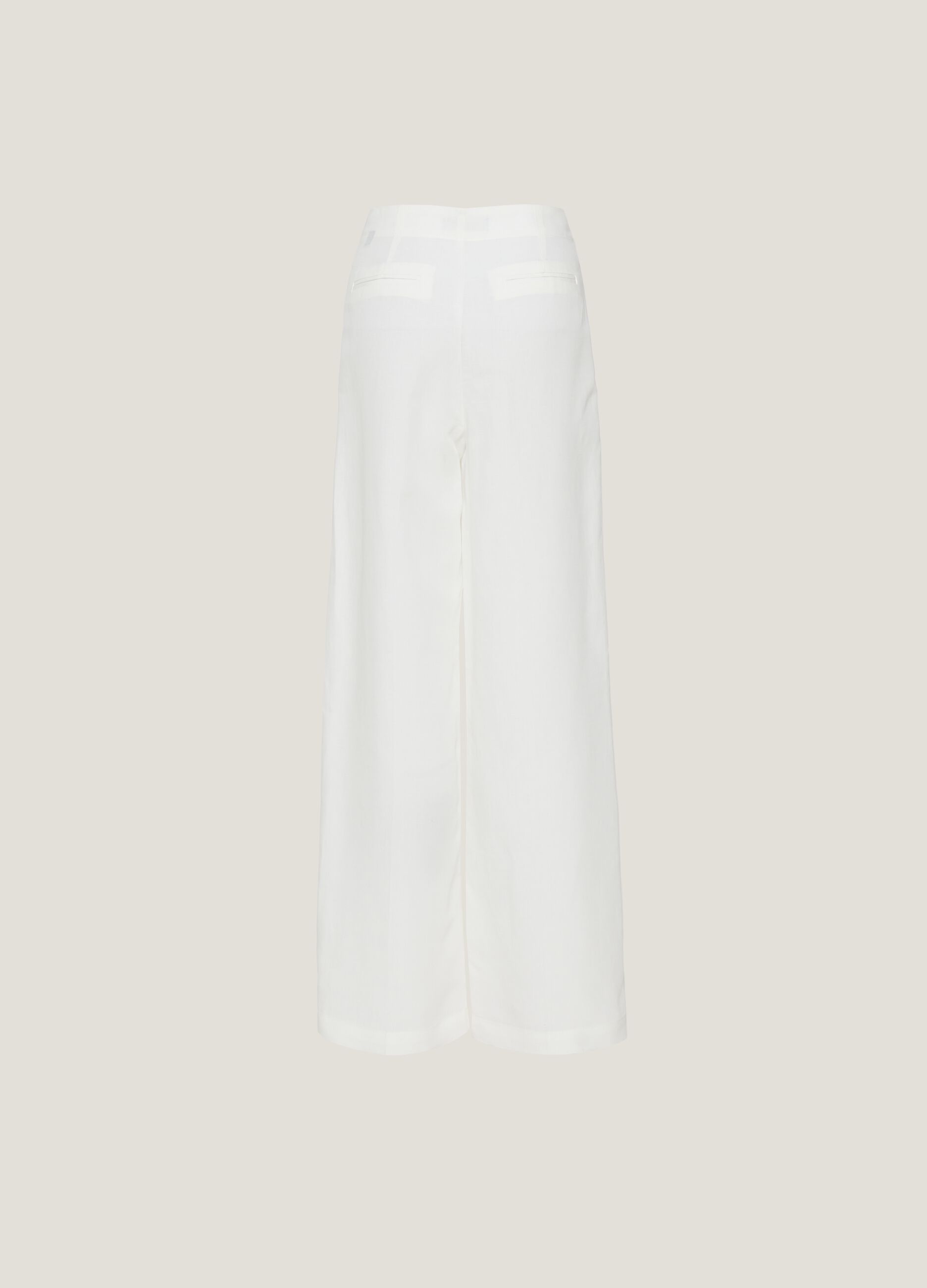 Ovs Pantaloni Palazzo In Lyocell E Lino