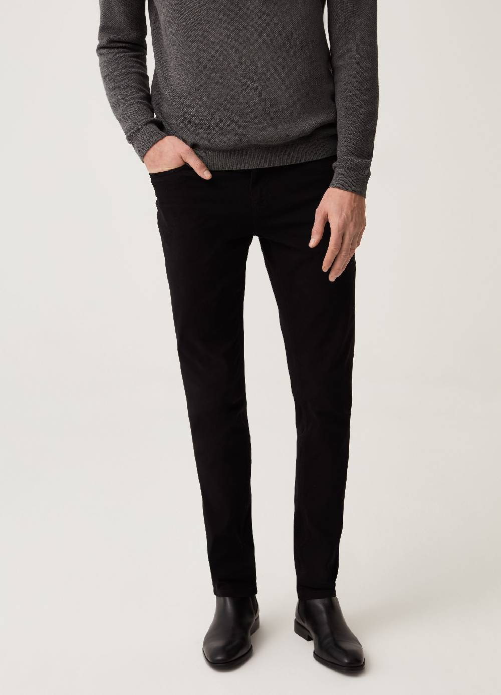 Ovs Pantaloni Skinny Fit Cinque Tasche