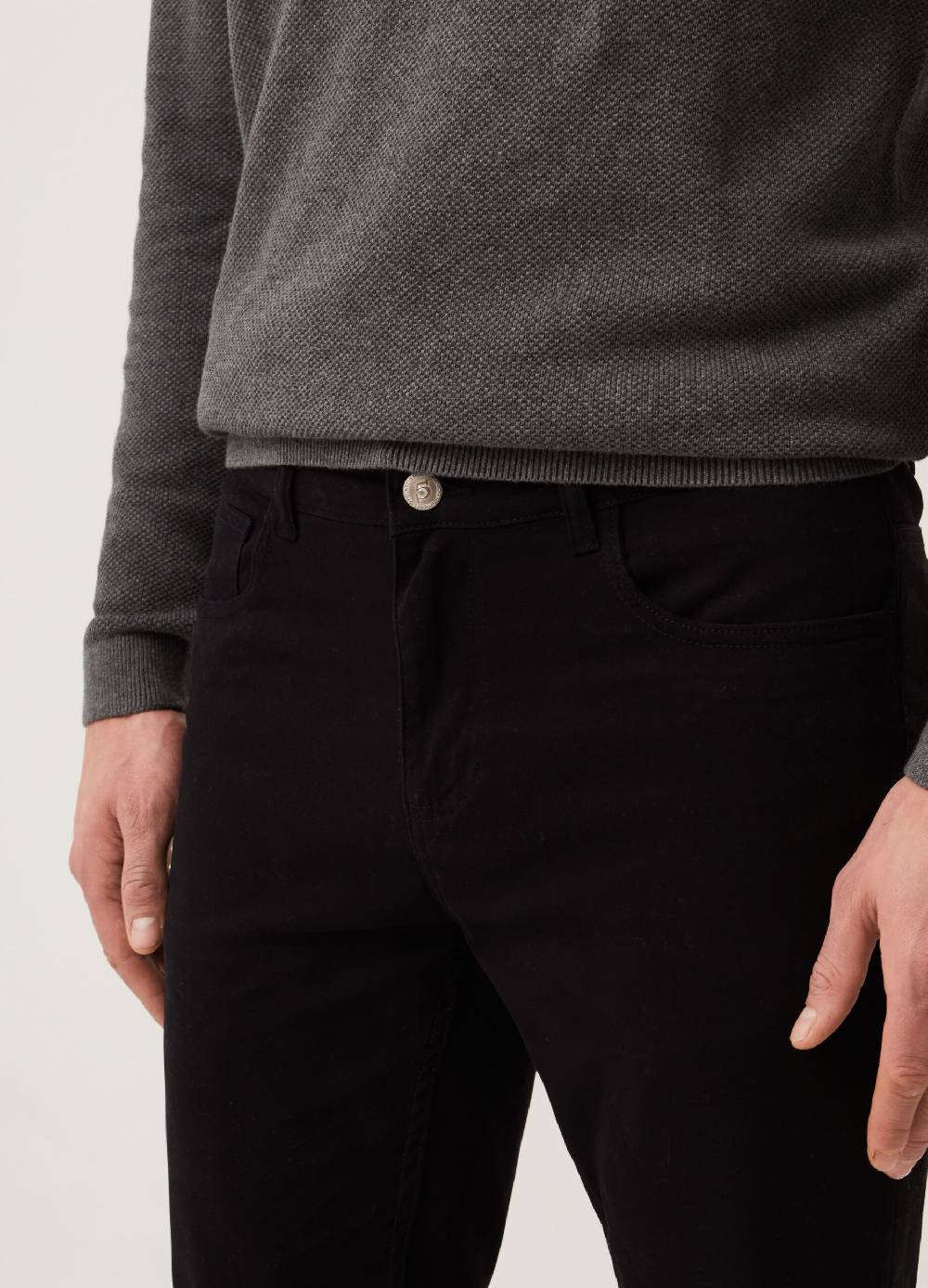 Ovs Pantaloni Skinny Fit Cinque Tasche