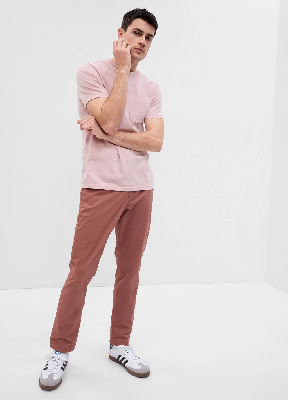 Ovs Pantaloni slim fit in cotone stretch