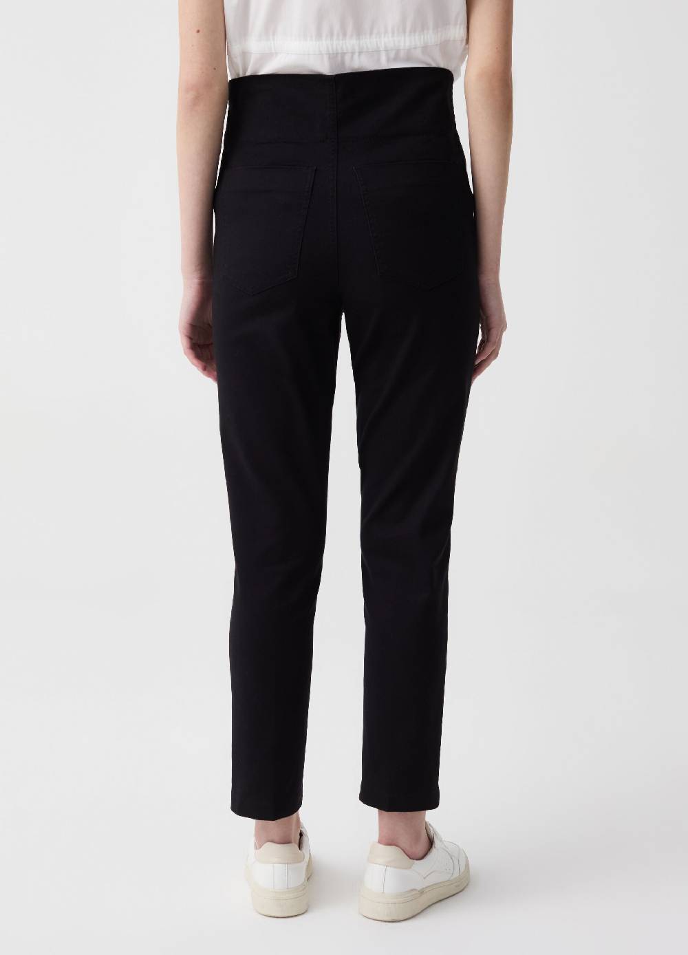 Ovs Pantaloni Slim Fit Premaman Con Tasche