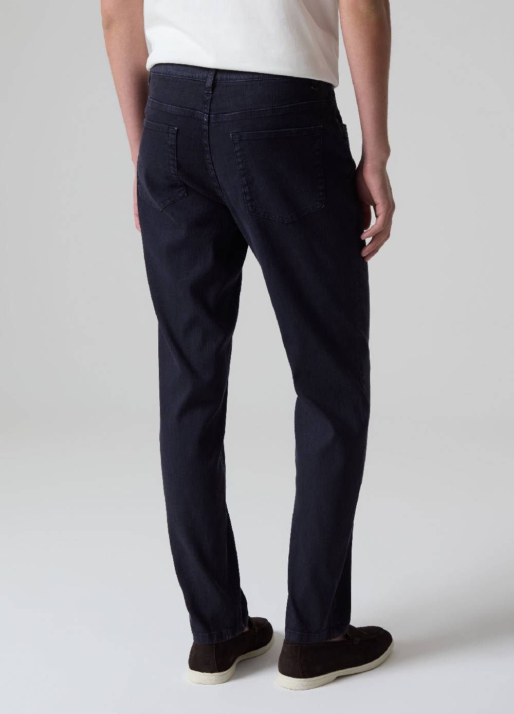 Ovs Pantaloni Slim In Lino E Cotone Elasticizzato