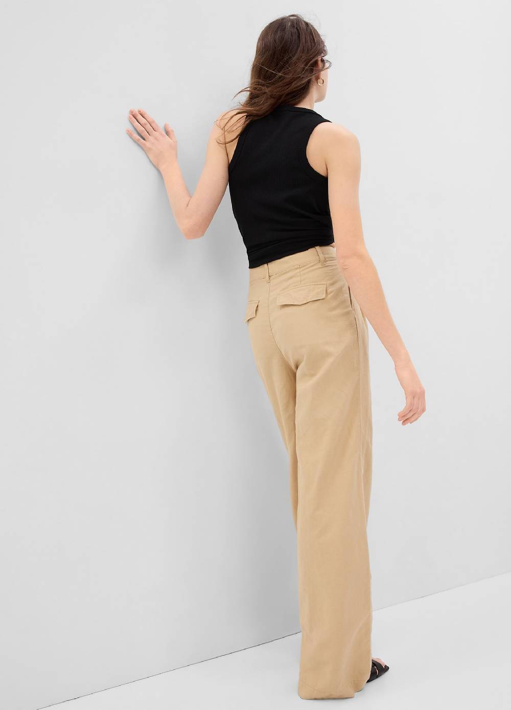 Ovs Pantaloni wide leg con pinces