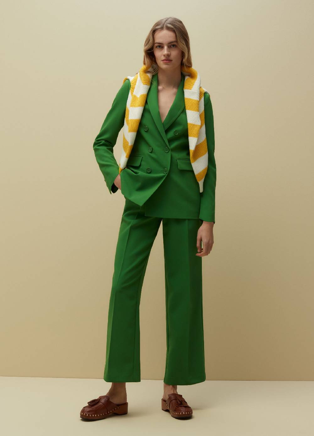 Ovs Pantaloni wide leg con pinces