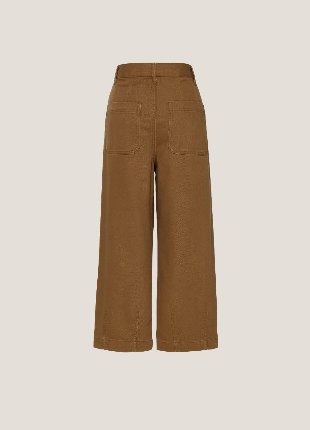 Ovs Pantaloni Wide Leg In Cotone