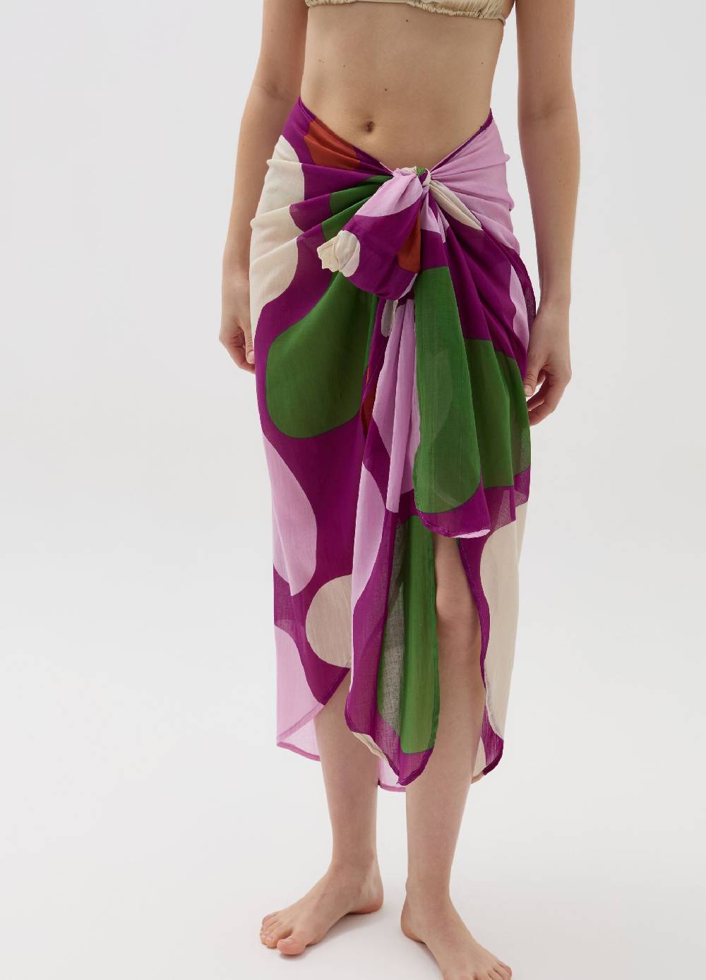 Ovs Pareo Con Stampa Maxi Pois