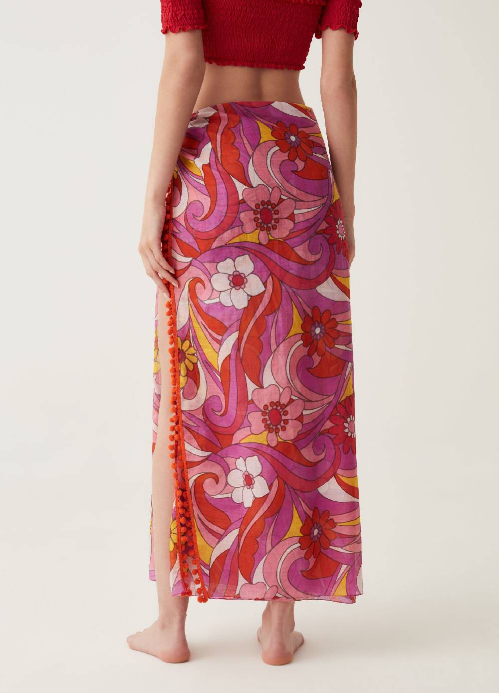 Ovs Pareo In Cotone Con Stampa All-over