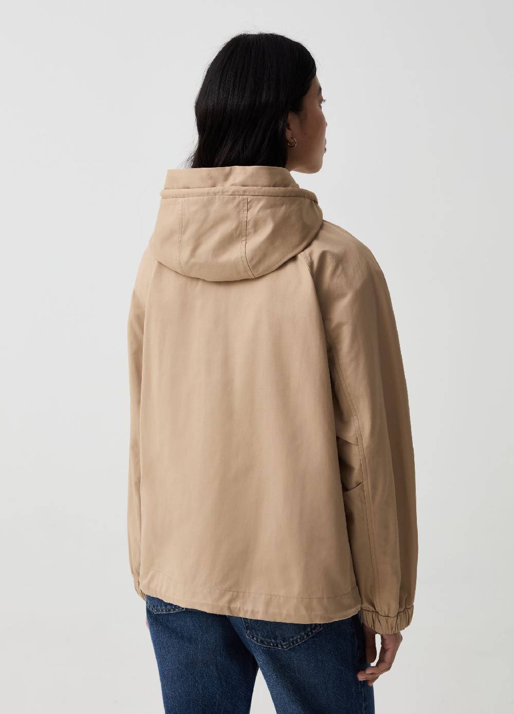 Ovs Parka Corto Oversize Maniche Raglan