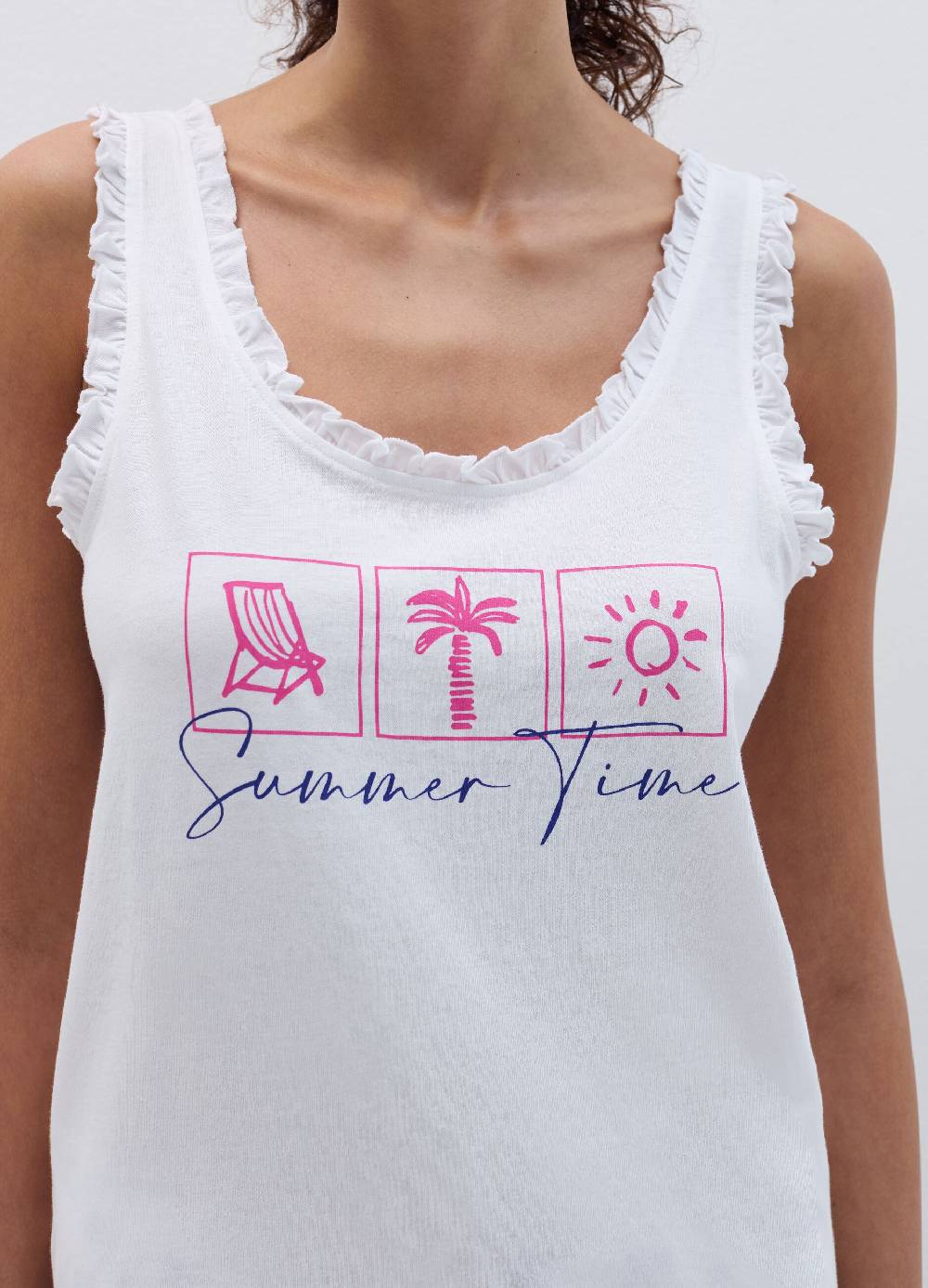 Ovs Pigiama Corto Con Stampa Summer Vibes