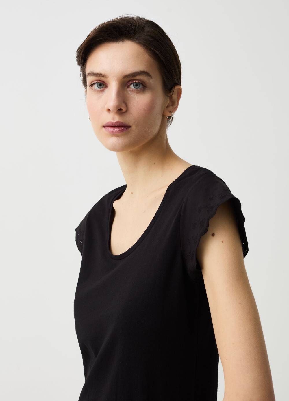 Ovs Pigiama Corto In Cotone Bio E Viscosa