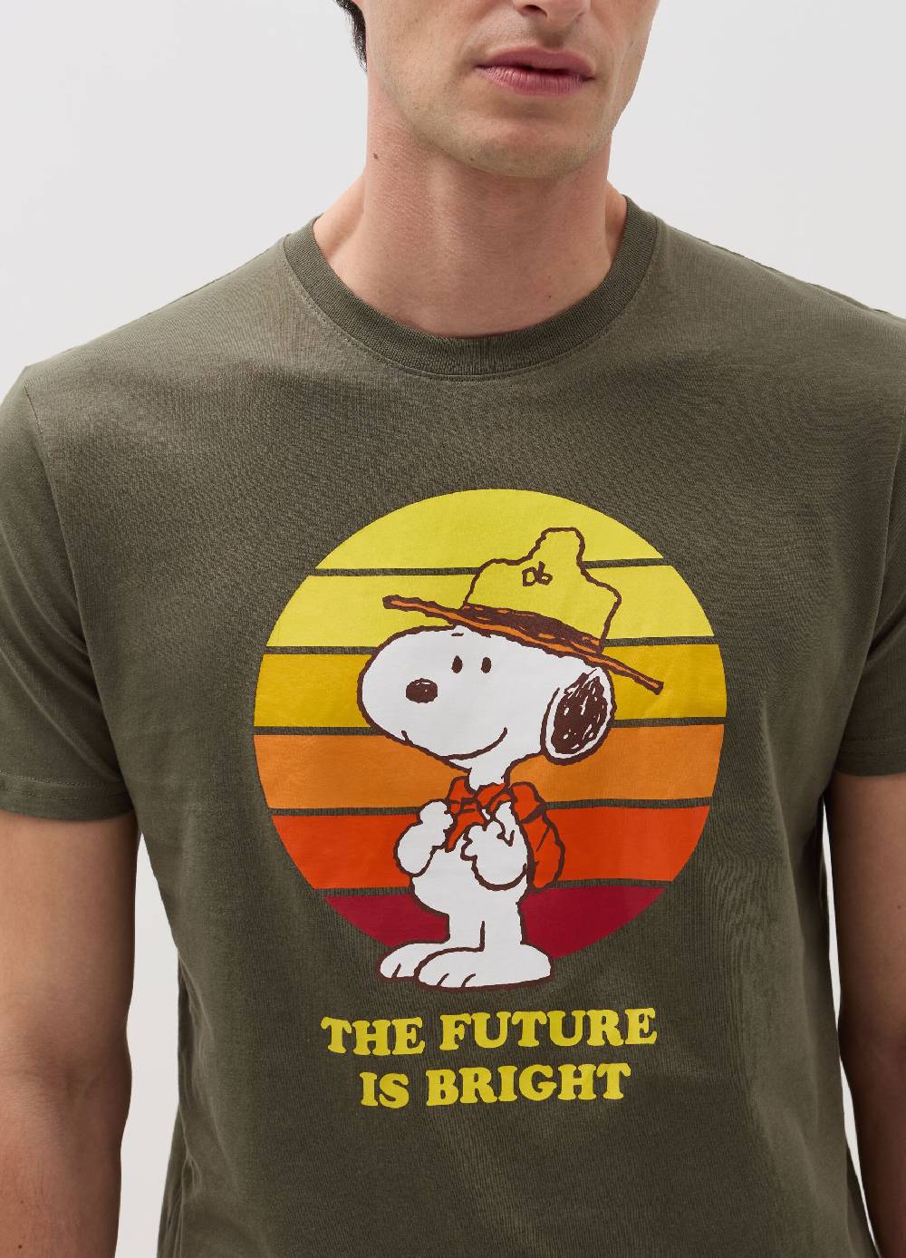 Ovs Pigiama In Cotone Stampa Snoopy
