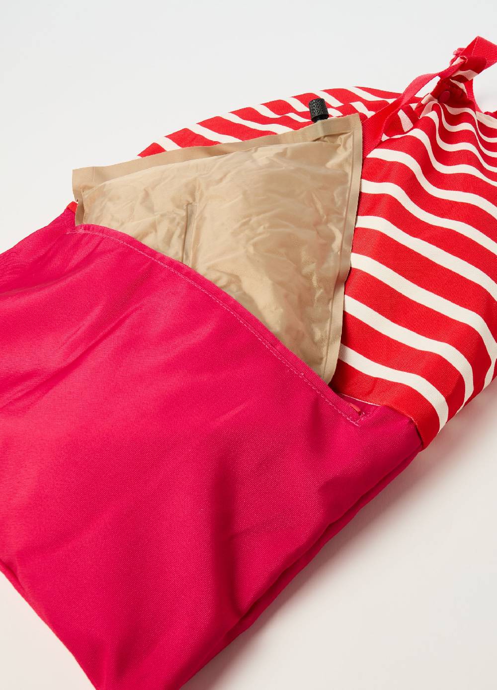 Ovs Pillow Bag In Tela A Righe