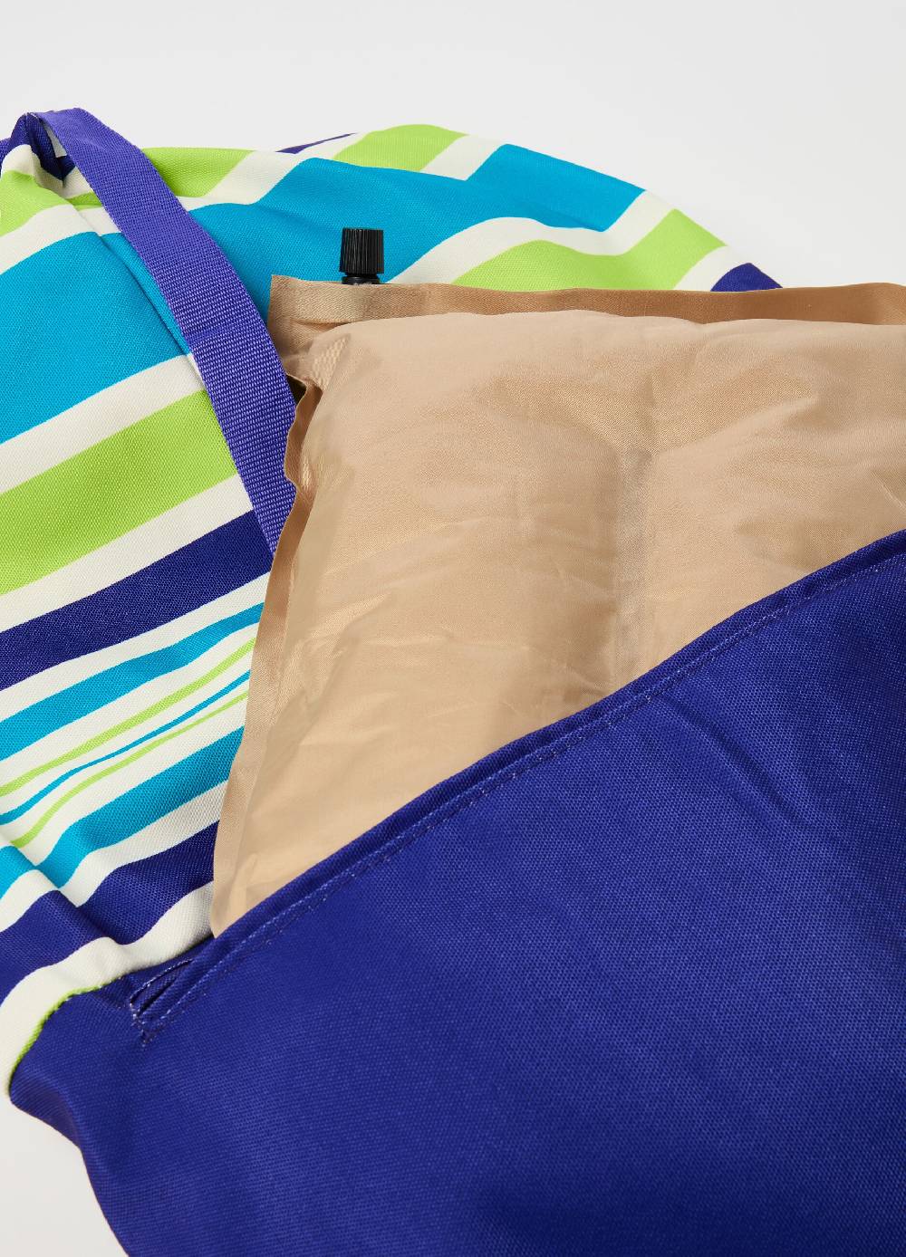 Ovs Pillow Bag In Tela A Righe