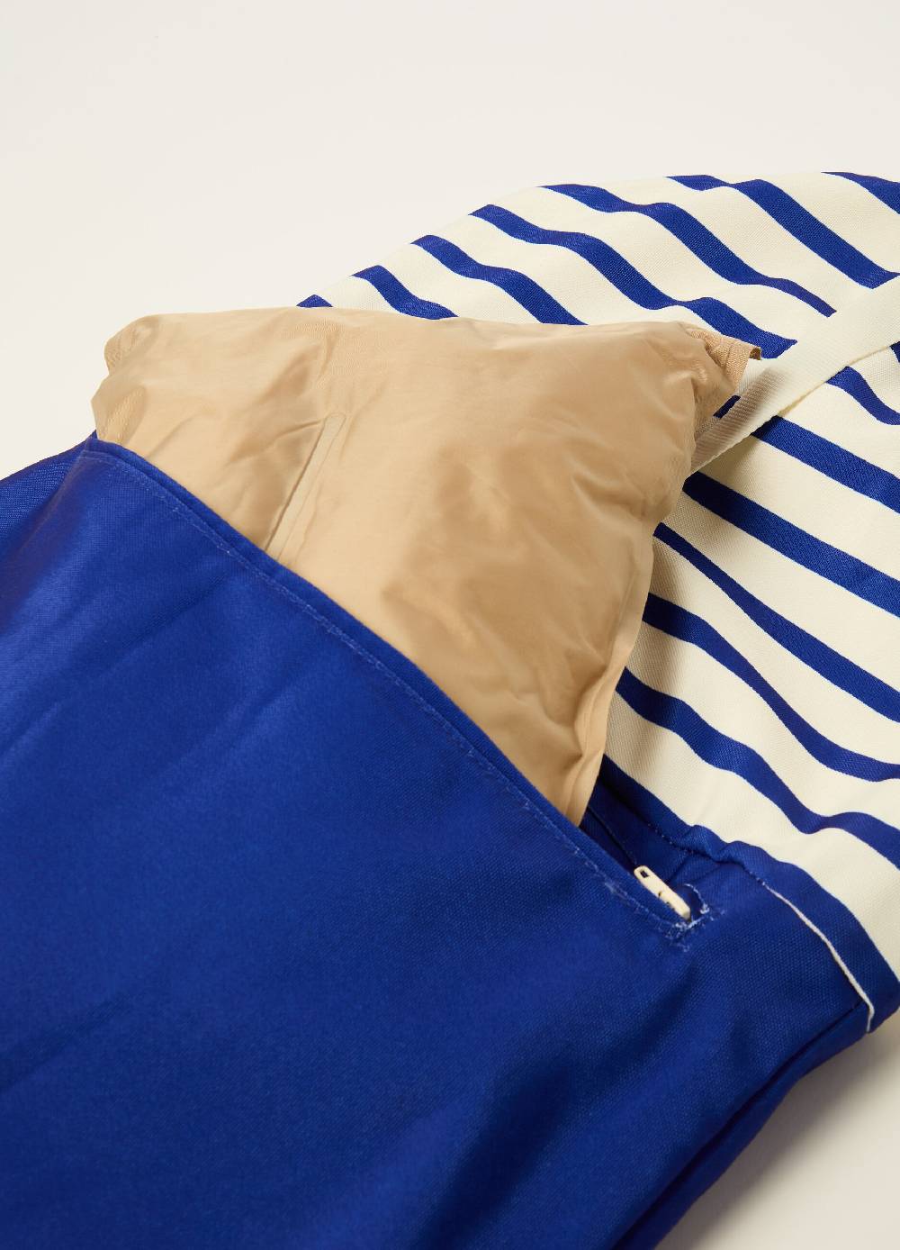 Ovs Pillow Bag In Tela A Righe