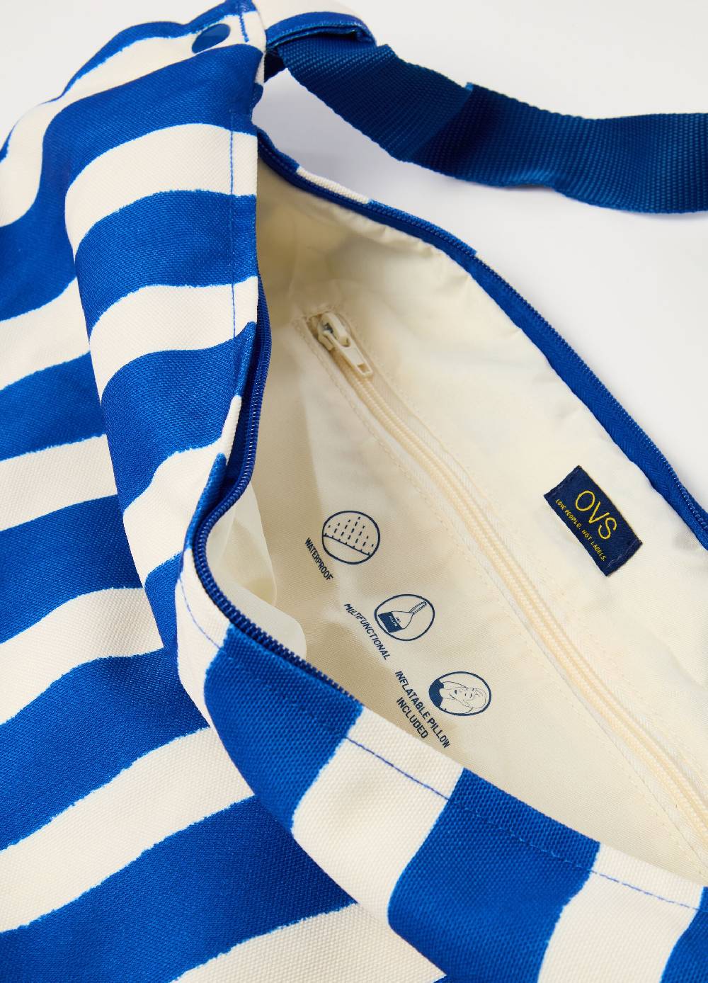 Ovs Pillow Bag In Tela Con Stampa