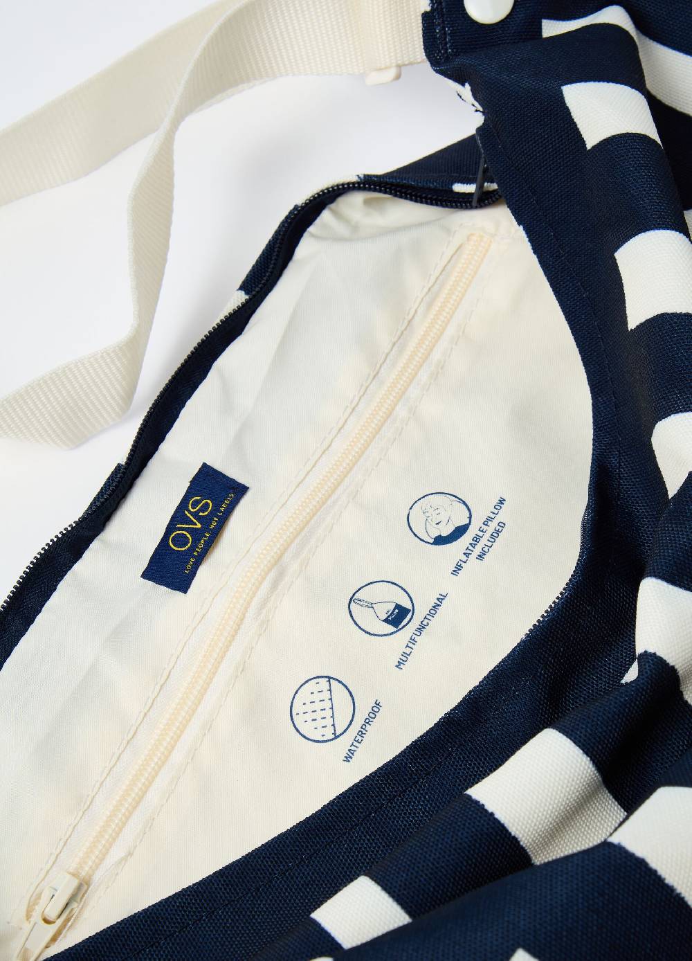 Ovs Pillow Bag In Tela Con Stampa