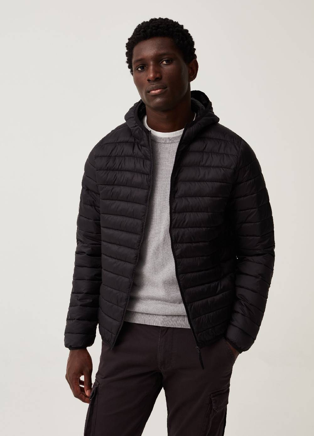 Ovs Piumino ultralight con cappuccio