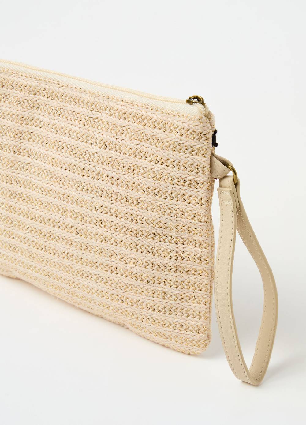 Ovs Pochette Con Applicazione Crochet E Nappine