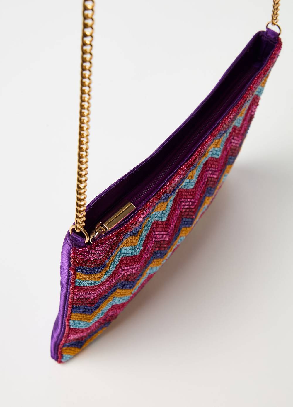 Ovs Pochette Con Perline Multicolore