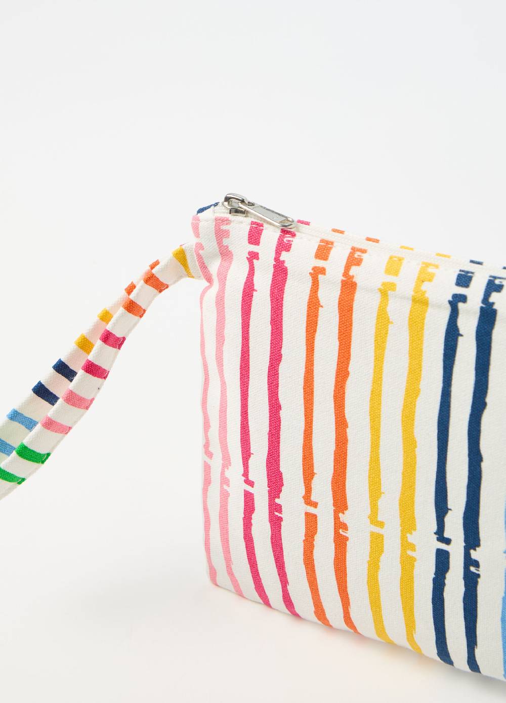 Ovs Pochette In Cotone Con Fantasia Righe