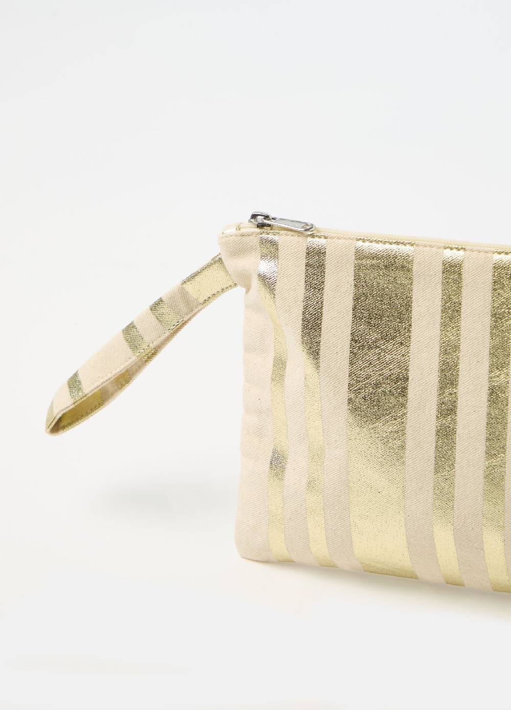 Ovs Pochette In Cotone Con Fantasia Righe