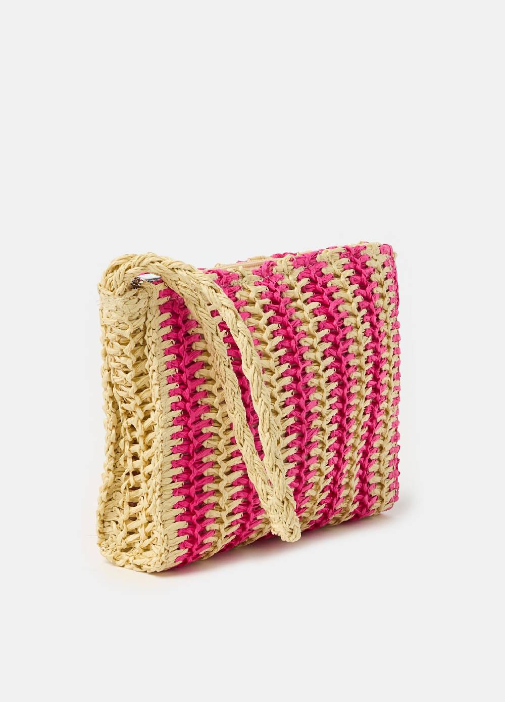 Ovs Pochette In Rafia A Righe