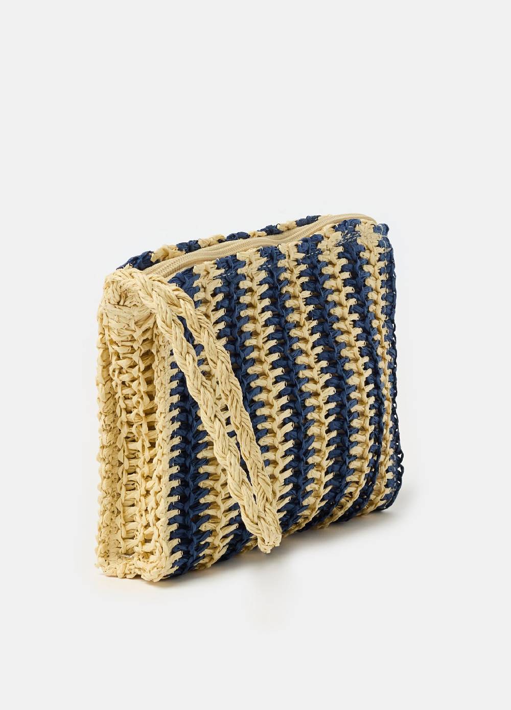 Ovs Pochette In Rafia A Righe