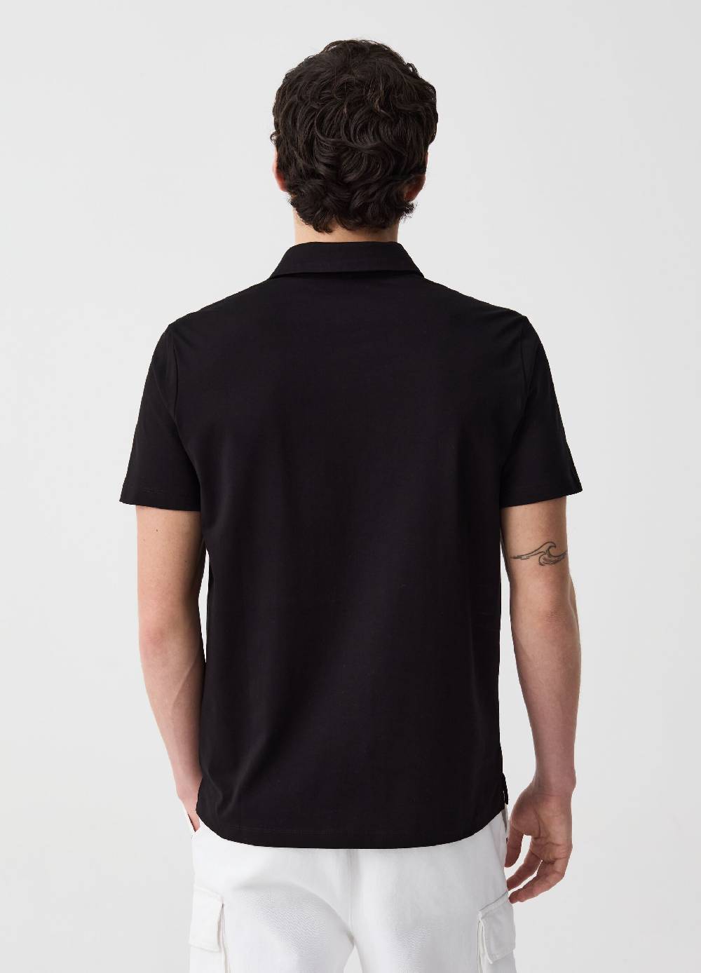 Ovs Polo Active Tinta Unita