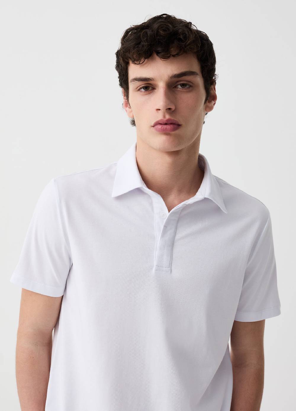 Ovs Polo Active Tinta Unita