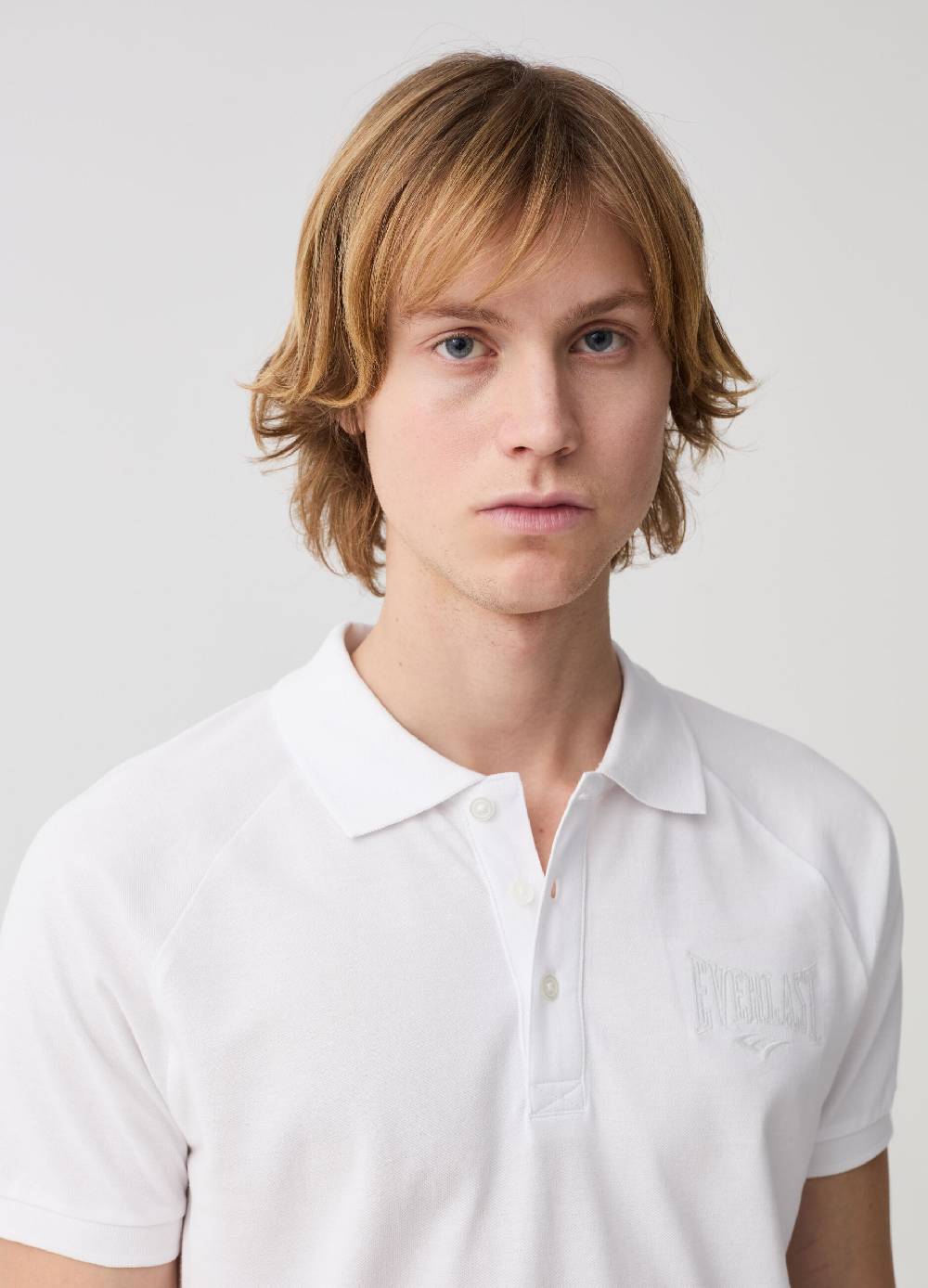 Ovs Polo Con Maniche Raglan E Ricamo Logo