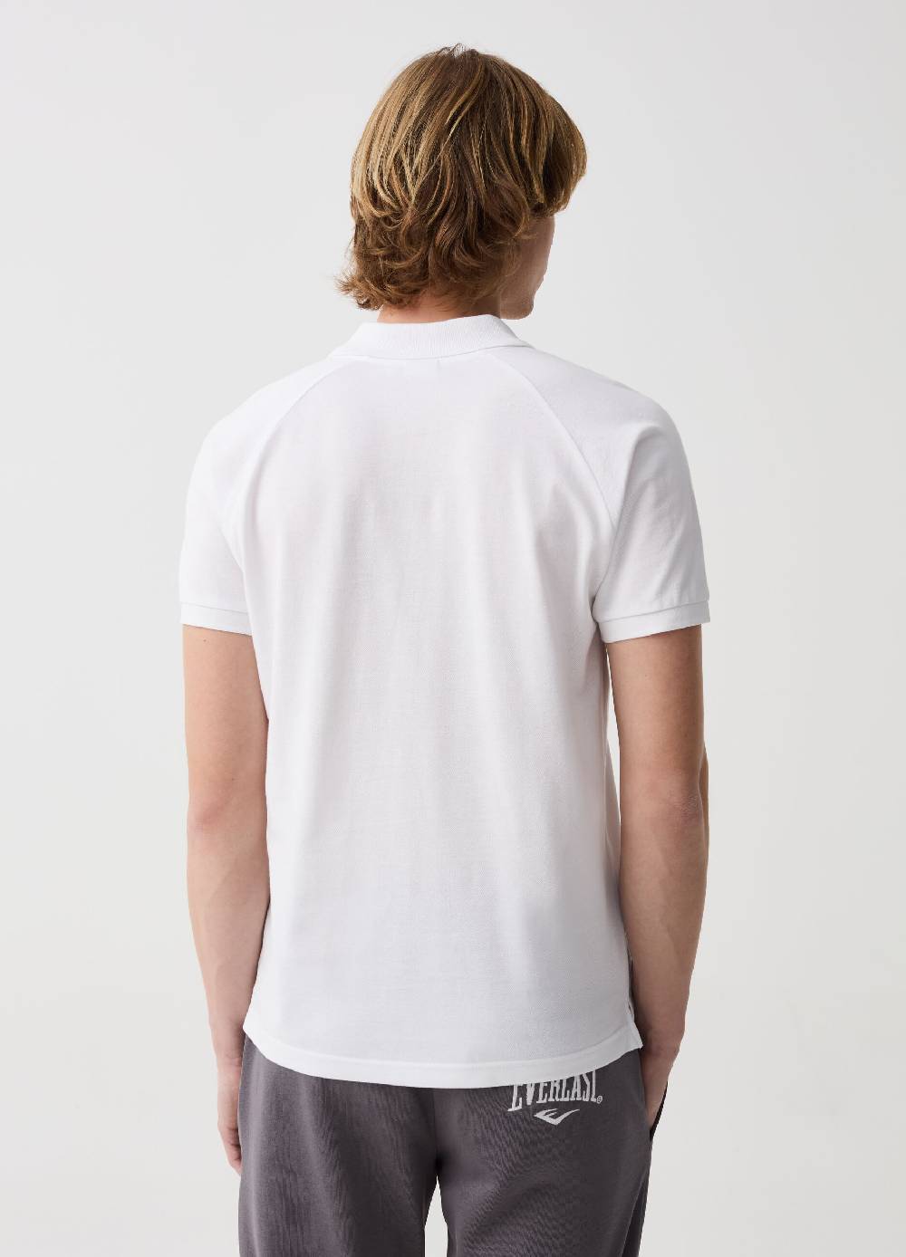 Ovs Polo Con Maniche Raglan E Ricamo Logo
