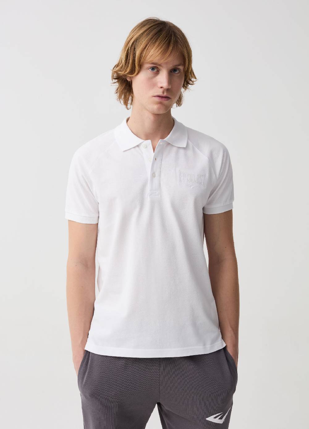 Ovs Polo con maniche raglan e ricamo logo
