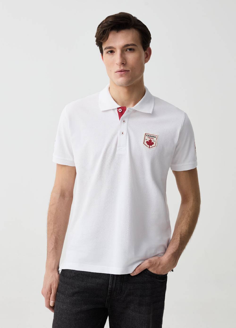 Ovs Polo con patch Canada Trail