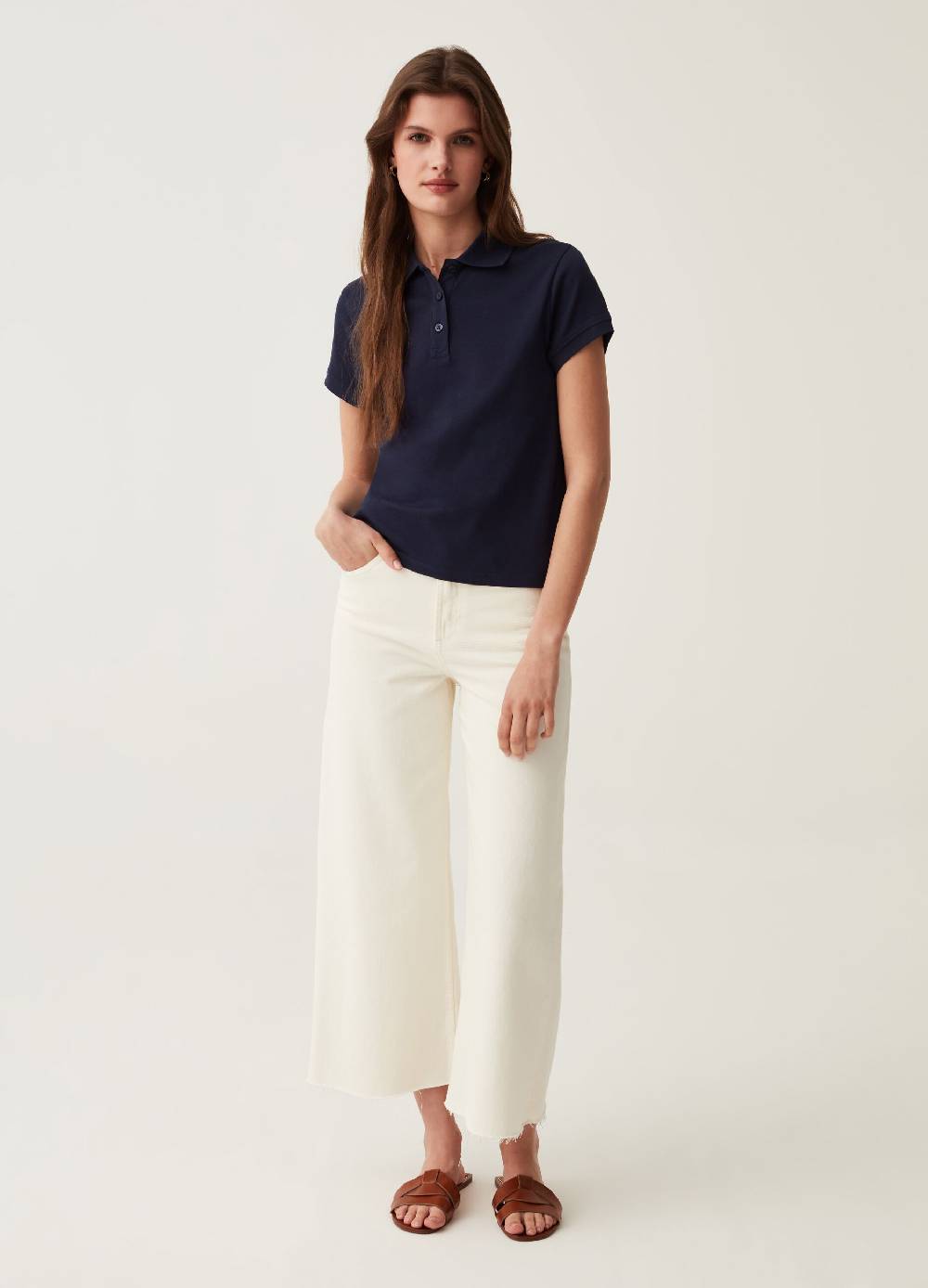 Ovs Polo In Cotone Tinta Unita