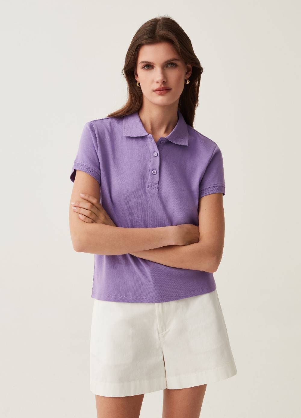 Ovs Polo in cotone tinta unita