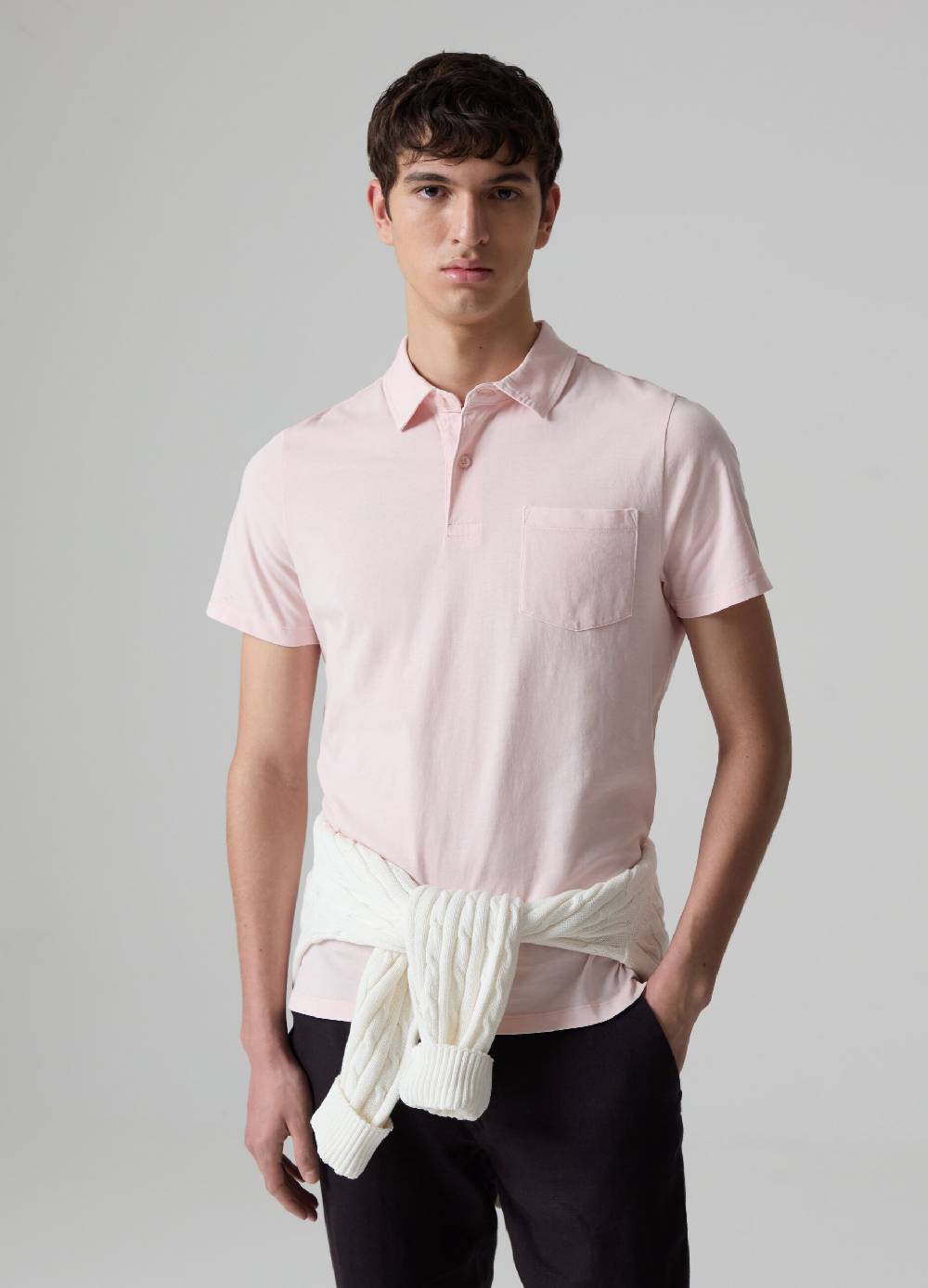 Ovs Polo In Jersey Con Tasca