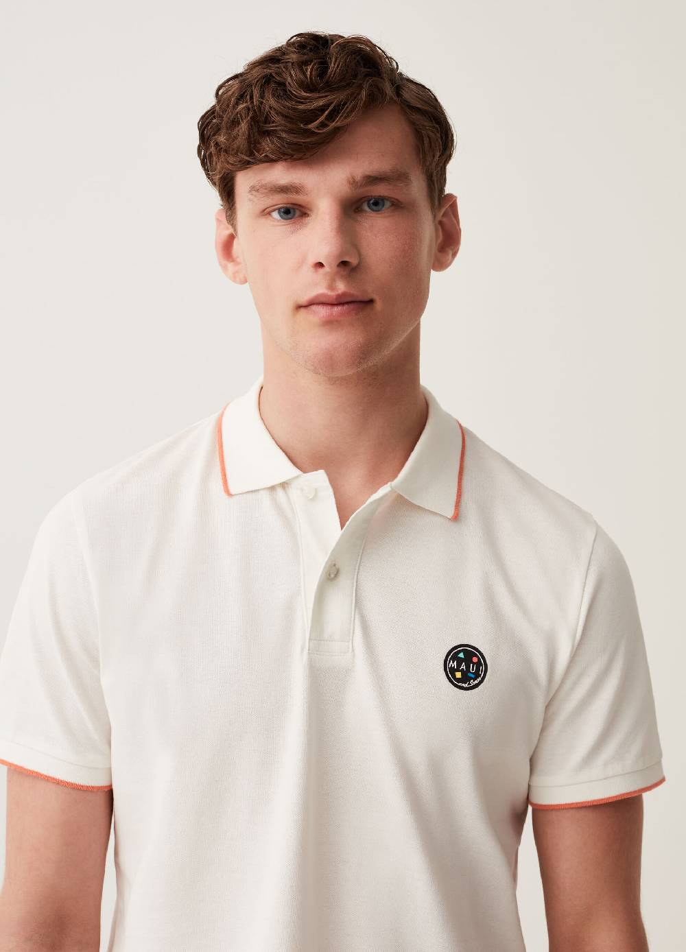 Ovs Polo In Piquet Con Stampa Maui And Sons