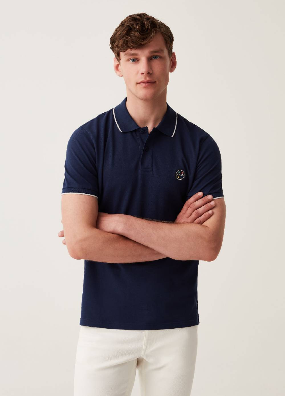 Ovs Polo In Piquet Con Stampa Maui And Sons