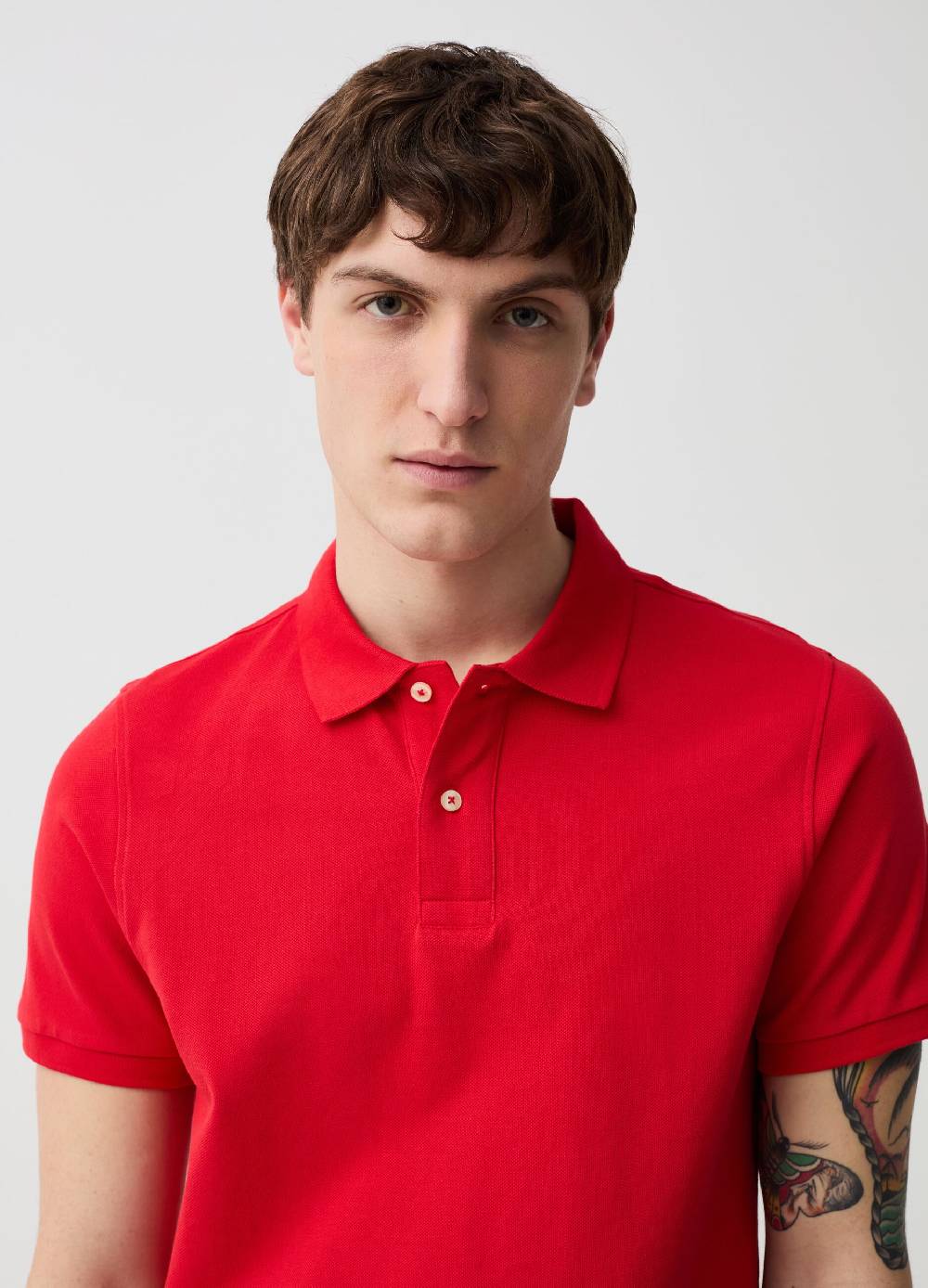 Ovs Polo In Piquet Di Cotone Bio