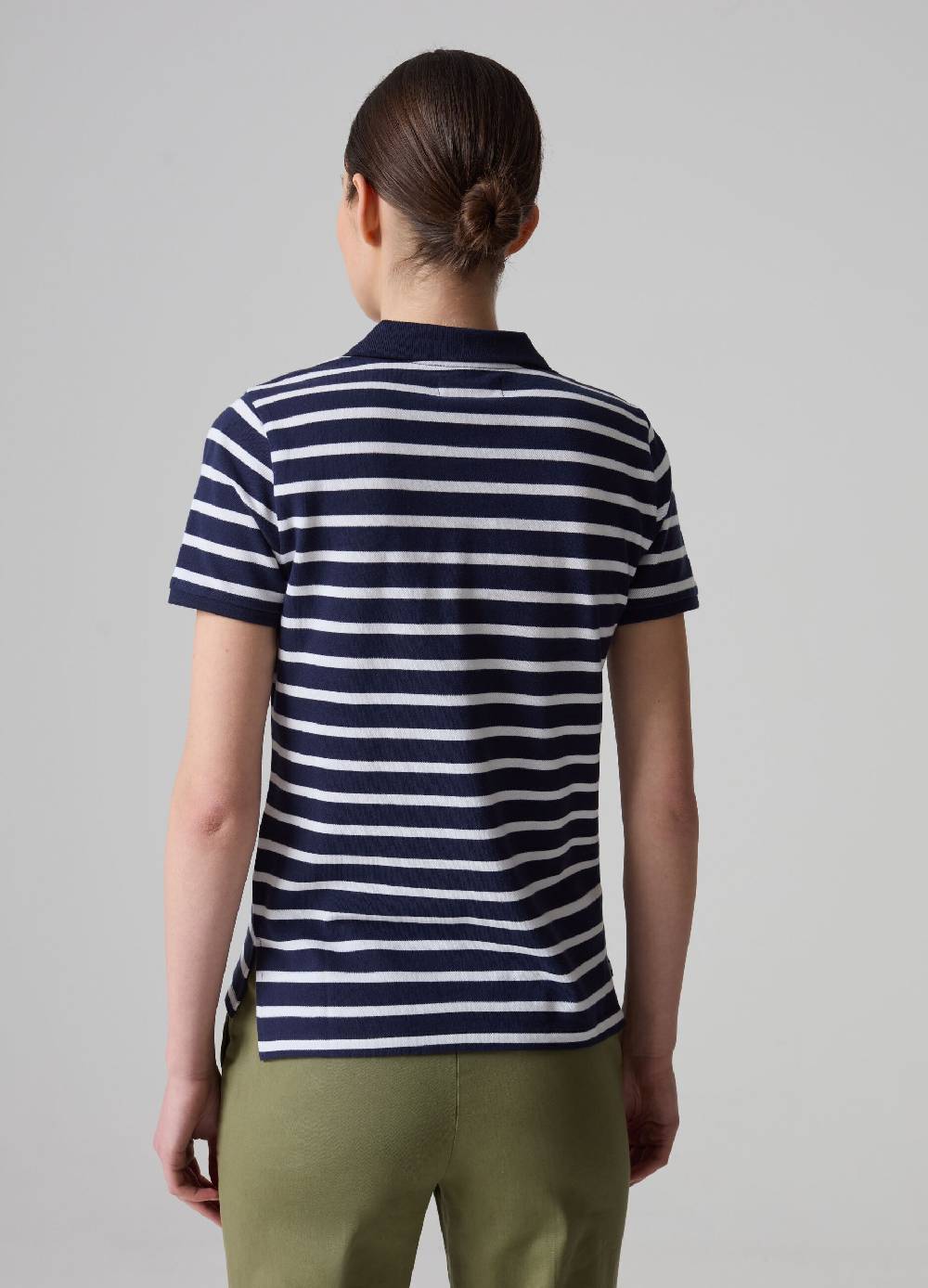 Ovs Polo In Piquet Di Cotone Bio A Righe