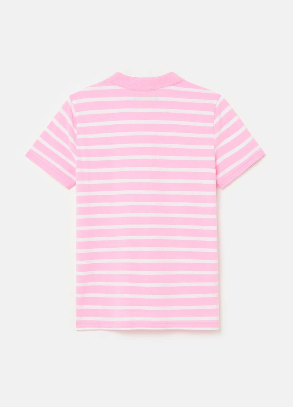 Ovs Polo In Piquet Di Cotone Bio A Righe