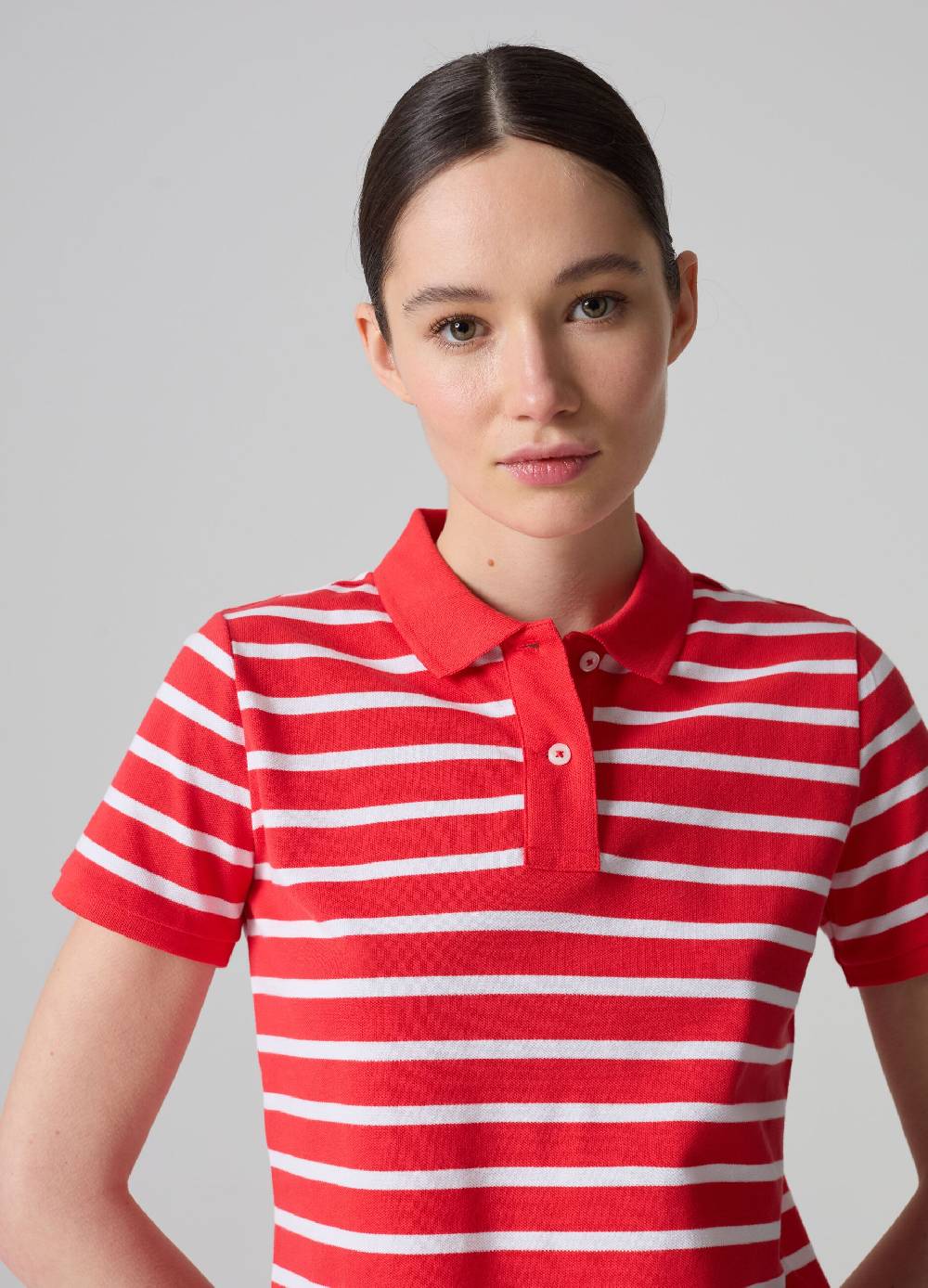 Ovs Polo In Piquet Di Cotone Bio A Righe