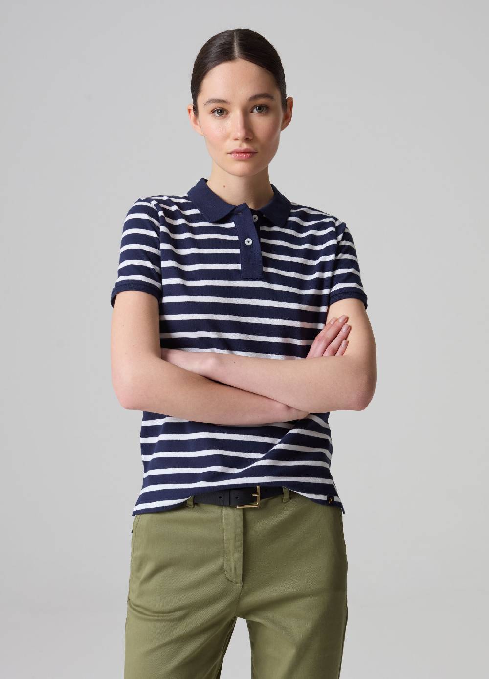 Ovs Polo in piquet di cotone bio a righe