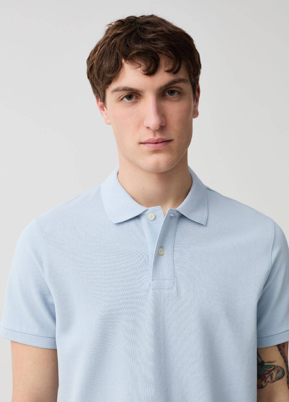 Ovs Polo In Piquet Di Cotone Bio