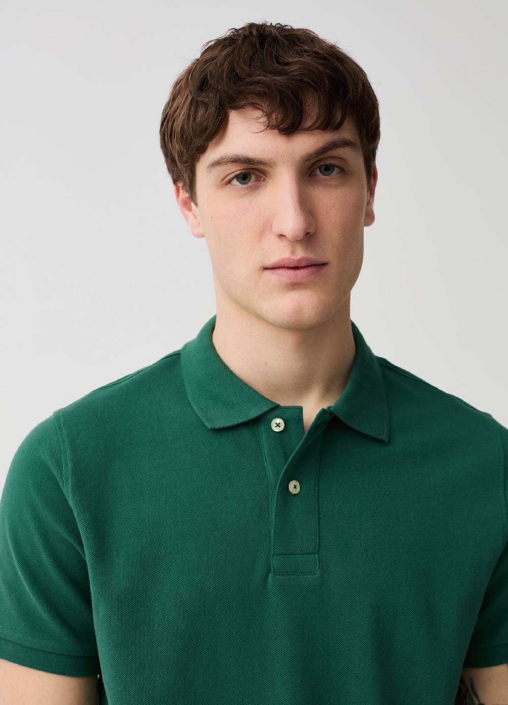 Ovs Polo In Piquet Di Cotone Bio