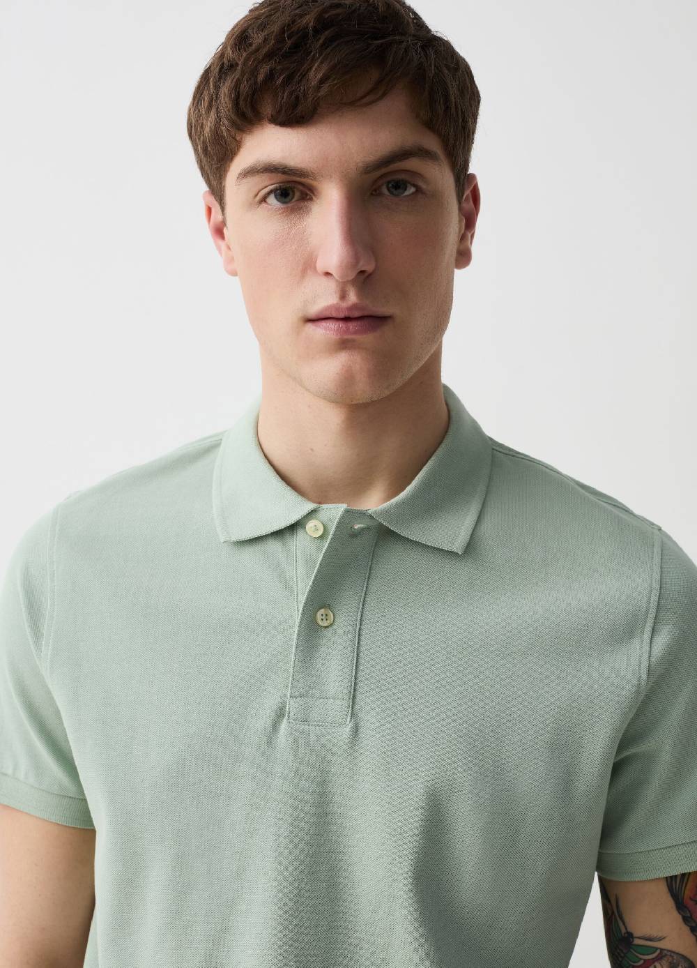 Ovs Polo In Piquet Di Cotone Bio