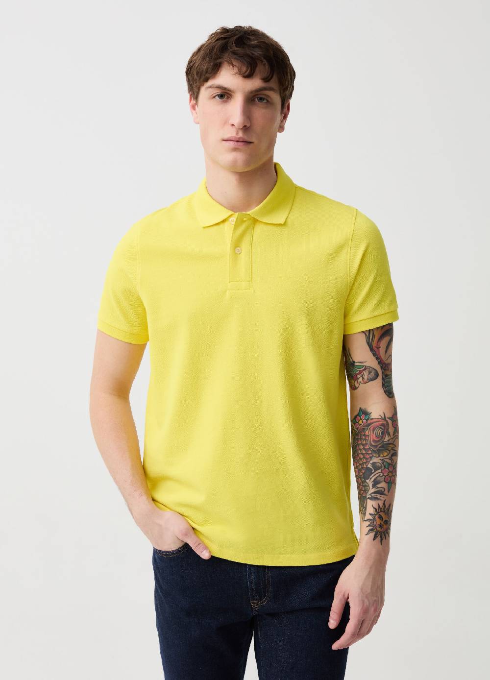 Ovs Polo in piquet di cotone bio