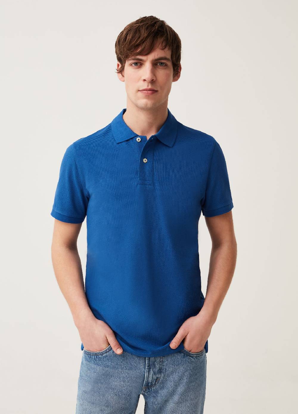 Ovs Polo in piquet di cotone bio