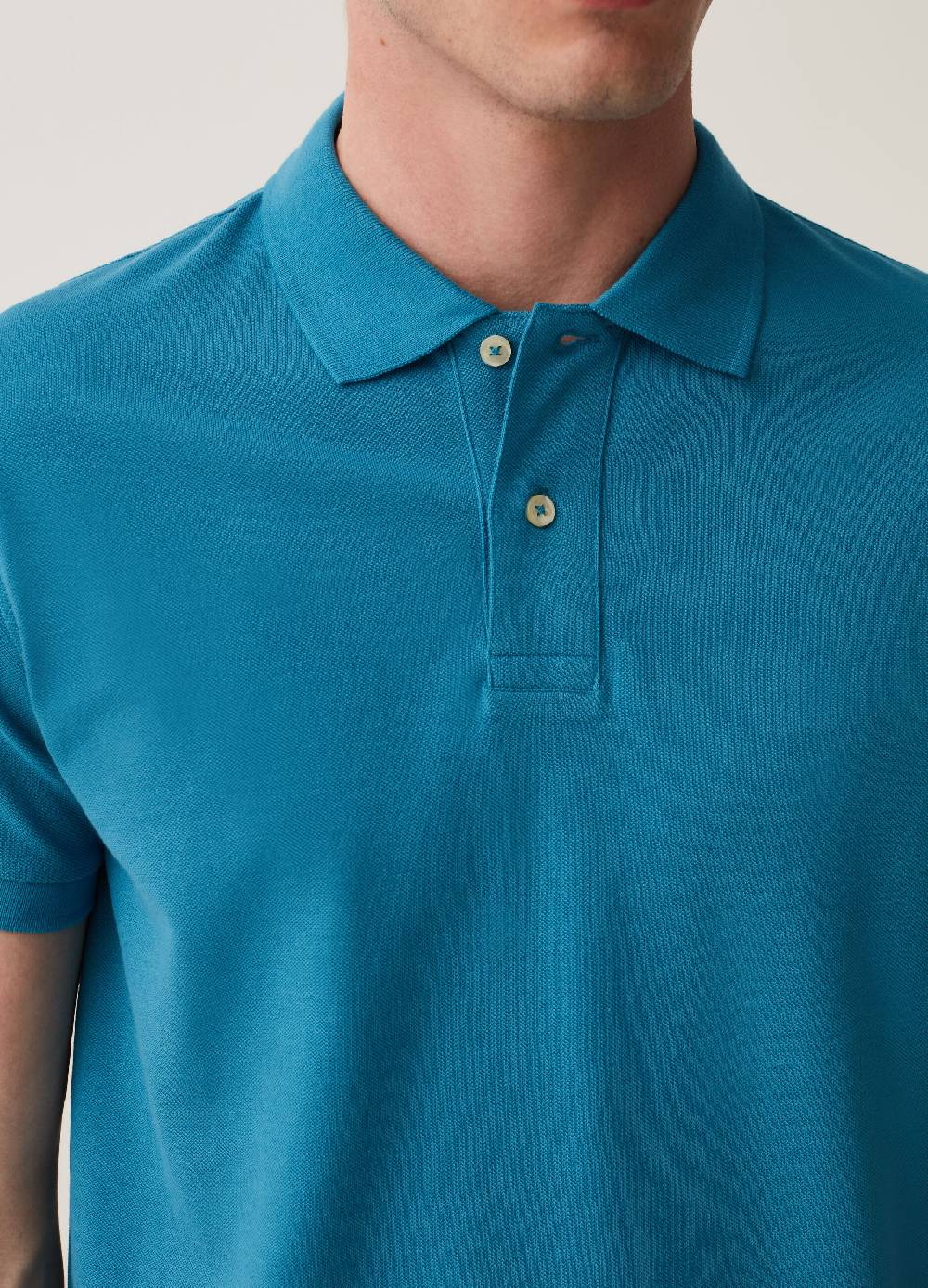 Ovs Polo In Piquet Di Cotone Bio