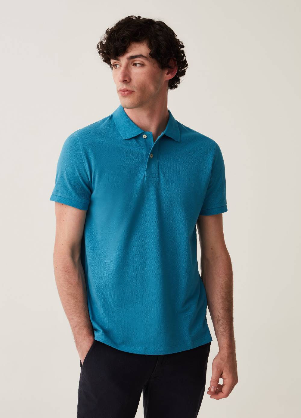 Ovs Polo in piquet di cotone bio